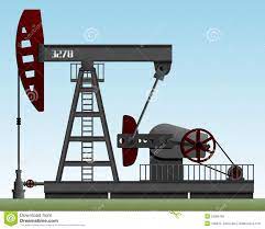 La pompe hydraulique prend l'huile hydraulique. Pompe De Petrole Illustration De Vecteur Illustration Du Hydrocarbures 23386759