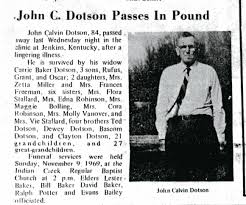 John Calvin Dotson (1885-1969)