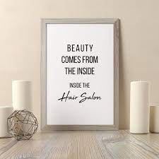 Hairdresser Gift Hair Salon Decor Digital Download Beauty Etsy Hair Salon Quotes Hair Salon Decor Salon Decor