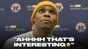 22 hilarious russell westbrook memes of september 2019. Russell Westbrook Recreates Iconic Meme During Press Conference Youtube