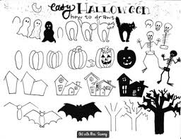 Halloween is around the corner. Easy Halloween How To Draw One Pager By Art With Mrs Savory Tpt