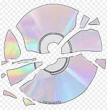 aesthetic pastel pastelaeathetic broken cd grunge freet transparent tumblr retro png image with transparent background toppng