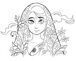 Giving children flower coloring pages is a great way to teach them about the vast range of flowers. Pin On South Asian Creatives