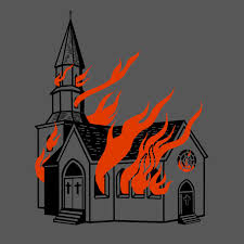 Résultat de recherche d'images pour "eglise flammes dessin"