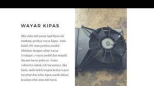 We did not find results for: Punca Kipas Radiator Tidak Berfungsi