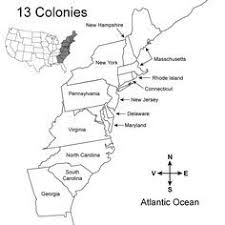 13 Colonies Map Labeled Google Search 13 Colonies Map 13 Colonies Thirteen Colonies Activities