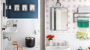 Armarios para cuarto de baño. 13 Maneras De Decorar Las Paredes Del Bano