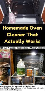 This Diy Oven Cleaner Is Much Better Than Store Bought And You Already Have All The Ingredients In 2021 Homemade Cleaning Solutions Homemade Oven Cleaner Oven Cleaner Diy