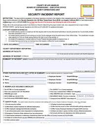 Free 13 Security Incident Report Examples Templates Download Now Examples