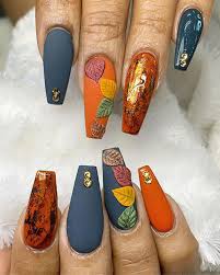 That is why we set a goal in front of us to find something perfectly fresh and easy to. Most Beautiful Fall Nail Designs 2019 Stylish Belles