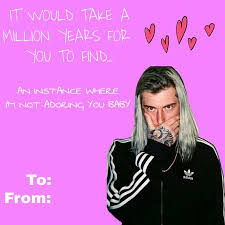 Memes you meme a lot to me. A Ghostemane Valentines Card I Made Ghostemane