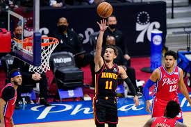 You can head to sportsline now to see its picks. Young Scores 35 Hawks Top Embiid Sixers 128 124 In Game 1 Sports Wfmz Com
