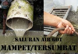 Cara Mengatasi Saluran Air Yang Mampet