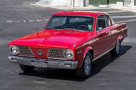 Image result for Bright Red 1966 Barracuda