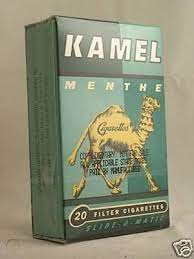 So a carton contains 200 cigarettes. Camel Cigarette Pack Kamel Menthol Slide O Matic 87960315