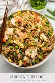 Easy Chicken Fried Rice The Best Fried Rice Recipe Joyous Apron Recipe Homemade Chicken Fried Rice Chicken Fried Rice Fresh Vegetable Recipes