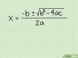 See examples of using the formula to solve a variety of equations. 3 Ways To Solve Quadratic Equations Wikihow