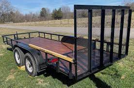 60x10 3k 24 mesh sides utility & landscape trailer. Utility Trailers For Sale In Dunlap Tn Near Me