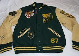 Polo Ralph Lauren Ny Tigers Leather Varsity Letterman Jacket Limited 92 93 Xl Varsity Letterman Jackets Jackets Letterman Jacket