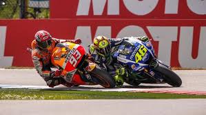 Rossi Wins Dramatic Dutch Gp After Collision With Marquez Valentino Rossi Marc Marquez Dan Motogp