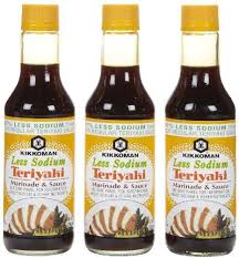 Kikkoman Less Sodium Teriyaki Kikkoman Teriyaki Teriyaki Marinade