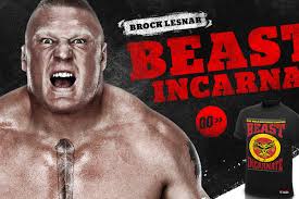 Brock Lesnar must definitely be coming back to WWE, because they made a new  shirt that says so