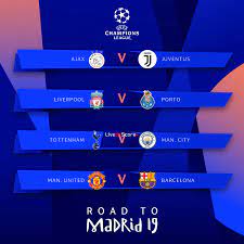 Follow below for all the latest as it thanks and goodbye! Uefa Champions League Quarter Final Semi Final And Final Draws