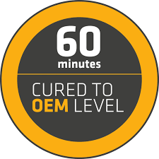 5 1/4l x 8 1/4w x 3/4h. Stiff As New In Just 60 Minutes Sikatack Elite Powercure