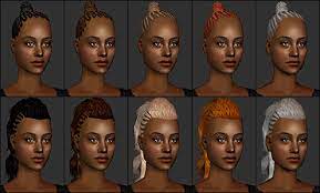 Getfabulous Hair Female Replaced With Aweeshie S Default Of Trapping S 3to2 City Side Braid With Pooklets Colors Hair Replacement Side Braid Hairstyles Hair