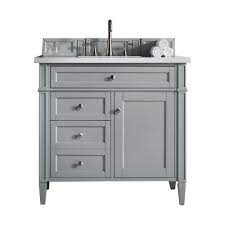 Maybe you would like to learn more about one of these? James Martin Brittany 35 W X 23 D Urban Gray Bathroom Vanity Cabinet At Menards