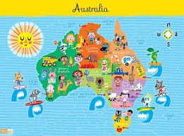Pin By Grace Madafferi On Resources In 2020 Australia Crafts Australia Map World Thinking Day