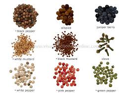 Spices Image Black Pepper Allspice Juniper Berry White Mustard Black Mustard Clove White Pepper Pink Pepper Green Pe Spices Indian Spices Spice Image