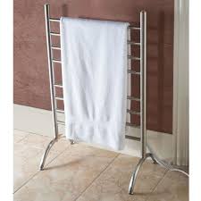 The Best Freestanding Heated Towel Rack Hammacher Schlemmer Heated Towel Rack Towel Rack Heated Towel