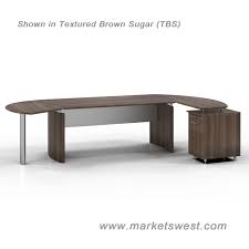 Medina Series 72 Executive L Shaped Desk Suite 4 Right Handed