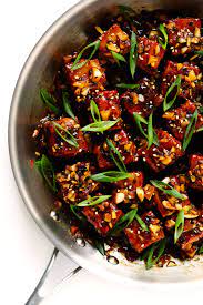 The only thing i would do different next time is experiment with extra firm tofu. Magic Garlicky Tofu Gimme Some Oven