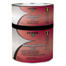 Bernard uses a product called ospho. Interlux Primocon Underwater Metal Primer 12 Oz 35 99 Interlux Primocon Underwater Metal Primer 12 Oz A Non Bleeding Anti Corrosive Primer That Provides An Excellent Barrier On Underwater Metal Surfaces Reducing Galvanic Corrosion Use On