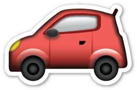 Automobile Car Emoji Emoji Stickers Emoji