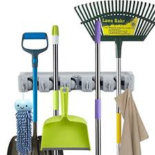 The multifunctional magic broom and floor wiper.the best choice on the market. Broom And Mop Storage Ideas To Help You Organize Better
