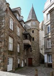Saint Malo Cour De La Houssaye Brittany France Saint Malo Explore France