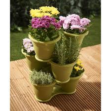 Wilko Clever Pots Plastic Pot Stacker Green Plastic Plant Pots Plastic Pots Terracotta Plant Pots