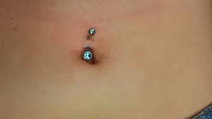 Half Innie Half Outie Belly Button Piercing Belly Button Piercing Jewelry Belly Piercing Jewelry Belly Button Piercing