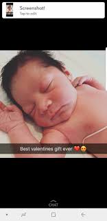 New grandbaby visit at store