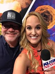 Met one of my husband's favorite comic book writers this morning... 💥  Thanks Tom Waltz from IDW Publishing for talking about next Friday's  Crossover: Science and Comics happening at Fleet Science Center #