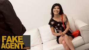 Fakeagent let's do doggy style. Fake Agent Tattooed Asian Chick Swallows Agents Cum In Casting Fapster