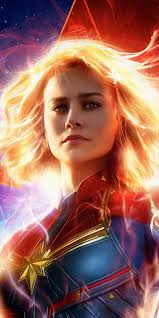 Captain Marvel Brie Larson 2019 1080x2160 Wallpaper Captain Marvel Marvel Movies Marvel Movie Posters
