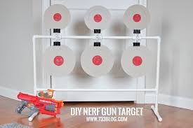 Here is a real simple diy nerf gun storage rack system for under $$20.00 bucks. Easy Diy Nerf Target Tutorial Inspiration Made Simple