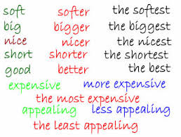 grammar lessons comparatives and superlatives