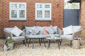 Deck out your patio space with comfortable outdoor furniture that will make you want to sit back, relax and take in. Spring Garden Inspiration