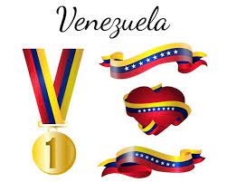 Bandera De Medalla De Venezuela Venezuela Flag Flag Symbols