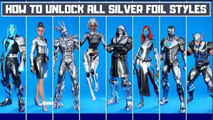 Fortnite season 4 has officially begun, and it's positively marvelous. Leaked New Silver Gold And Holo Foil Edit Styles For All Battlepass Skins Fps Guides